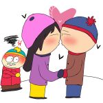  annoyed eric_cartman frustrated kiss kissing_mouth non-web_source south_park stan_marsh wendy_testaburger 