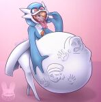  belly cynthia dawn_(disambiguation) fan_character gardevoir generation_3_pokemon hi_res hilda_(disambiguation) invalid_tag nintendo pokemon pokemon_(species) vore 