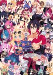  6+boys 6+girls absurdres adell_(disgaea) ahoge anniversary bare_shoulders birthday_cake blonde_hair blue_eyes breasts cake cleavage demon_girl disgaea elbow_gloves etna_(disgaea) everyone flonne flonne_(fallen_angel) food gloves grey_eyes highres kasumi_koujou kazamatsuri_fuuka killia_(disgaea) laharl makai_senki_disgaea makai_senki_disgaea_2 makai_senki_disgaea_3 makai_senki_disgaea_4 makai_senki_disgaea_5 makai_senki_disgaea_6 makai_senki_disgaea_7 medium_breasts multiple_boys multiple_girls pink_hair pointy_ears prinny raspberyl rozalin seraphina_(disgaea) sidelocks usalia_(disgaea) valvatorez_(disgaea) vulcanus_(disgaea_4) 