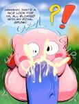  absurd_res belly big_dom_small_sub big_penis bodily_fluids cum cum_inflation cum_inside dialogue dominant duo genital_fluids genitals hi_res huge_penis hyper hyper_genitalia hyper_penis inflation king_dedede kirby kirby_(series) male male/male nintendo oral outdoor_sex penis saliva size_difference sucking tepigfan101 