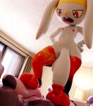  3d_(artwork) absurd_res adynamical anthro blender_(software) clothing digital_media_(artwork) duo feet foot_fetish foot_play footjob generation_1_pokemon generation_8_pokemon genitals hands_on_hips hi_res hyper hyper_genitalia legendary_pokemon legwear male male/male mewtwo nintendo nipples pokemon pokemon_(species) raboot sex size_difference small_but_hung small_dom_big_sub standing_on_another 
