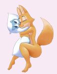  2023 anthro body_pillow breasts canid canine cartoon_network dakimakura_design dakimakura_pillow diane_foxington dreamworks eyebrow_piercing eyes_closed facial_piercing female fox full-length_portrait fur hi_res mammal nicole_watterson nude nude_anthro nude_female orange_body orange_fur piercing pillow pillow_hug portrait side_boob solo the_amazing_world_of_gumball the_bad_guys trashybug 