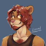  avatar_(disambiguation) bastionshadowpaw felid feline furry icon invalid_tag lion mammal pantherine sfw teenager young 