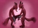  2023 anthro bodily_fluids canid canine claws cum cum_in_mouth cum_inside digital_media_(artwork) disney eyes_closed female fox fur genital_fluids group group_sex hi_res judy_hopps knot lagomorph larger_male leporid male male/female mammal nick_wilde nude oral rabbit s1m sex side_view size_difference threesome toe_claws zootopia 
