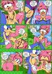  amy_rose anthro classic_amy_rose classic_sonic classic_sonic_(universe) comic cowgirl_position doggystyle duo eulipotyphlan female from_behind_position from_front_position genitals hedgehog hi_res male male/female mammal on_bottom on_top penetration penile penile_penetration penis penis_in_pussy pussy raianonzika reverse_cowgirl_position sega sex sonic_the_hedgehog sonic_the_hedgehog_(series) vaginal vaginal_penetration 