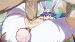  1boy 1girl anal anal_object_insertion anal_tail animal_hat anus ass blue_eyes blue_hair easter erection fake_tail fire_emblem fire_emblem_awakening fire_emblem_heroes gloves hair_between_eyes hat hetero lucina_(fire_emblem) mating_press object_insertion official_alternate_costume open_mouth orphen_(pink_seito) penis pussy rabbit_hat rabbit_tail sex solo_focus tail torn_clothes uncensored vaginal white_gloves 