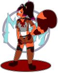  absurd_res adult ailurid anthro breasts canid canine clothed clothed/nude clothing female genitals hi_res hybrid mammal milesperminutemedia nude pussy raccoon_dog red_panda sasha_(downthepipes) solo tanuki teasing translucent translucent_clothing 