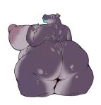  anthro areola back_rolls belly big_areola big_breasts big_butt big_nipples breasts butt common_hippopotamus female hi_res hippopotamid huge_areola huge_breasts huge_butt huge_hips huge_nipples huge_thighs lips looking_at_viewer looking_back mammal nipples overweight overweight_anthro overweight_female puffy_areola puffy_nipples solo thick_lips thick_thighs upright-infinity 