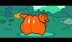  animated anus big_butt bouncing_butt butt charmander eyes_closed feral fire flaming_tail flower generation_1_pokemon grass happy loop nintendo orange_body orange_tail outside plant pokemon pokemon_(species) rock shaking_butt solo superiorfox tail thick_thighs tree twerking x_anus 