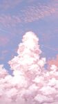  absurdres blue_sky cloud cloudy_sky contrail cumulonimbus_cloud evening highres no_humans oka_kojiro original outdoors scenery sky 