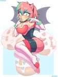  accessory amy_rose anthro armor big_breasts blue_lipstick boots bracelet breastplate breasts butt cinnamon_bun cleavage clothed clothing cosplay dyed_fur eulipotyphlan eyeshadow female food footwear gloves green_eyes hair_accessory hairband handwear hedgehog hi_res jewelry legwear leotard lipstick makeup mammal medbird sega solo sonic_the_hedgehog_(series) thigh_boots thigh_highs 