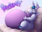  2022 anthro belly big_belly bloated bodily_fluids buckteeth common_hippopotamus disney ears_up female hand_on_stomach hippopotamid hoppopotamus_(the_wuzzles) hybrid hyper hyper_belly lagomorph leporid mammal nervous_sweat nude obese obese_anthro obese_female overweight overweight_anthro overweight_female paws rabbit scott_calico signature sitting solo sound_effects sweat sweatdrop teeth the_wuzzles wide_eyed wings worried worried_look 