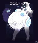  anthro belly big_belly big_breasts bone bones_in_stomach bovid breasts bulging_stomach caprine duo female forced hi_res kindred_(lol) kingcreep105 lamb_(lol) league_of_legends male male/female mammal riot_games sheep vore 