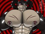  abs animated anthro bethesda_softworks biceps deathclaw digital_media_(artwork) fallout goliath_deathclaw_(subbyclaw) horn male nipples pecs piercing scalie solo unknown_artist 
