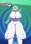  2023 5_fingers absurd_res ambiguous_gender big_breasts blue_body blush breasts curvy_figure duo english_text featureless_crotch female feral fingers front_view gardevoir generation_3_pokemon green_body green_hair green_skin hair hi_res huge_breasts humanoid humanoid_hands justjake larger_female larger_humanoid metronome_(pokemon) motion_lines nintendo nipple_outline not_furry_focus pokemon pokemon_(species) red_eyes shaking size_difference smaller_ambiguous smaller_feral spheal standing star text thick_thighs trembling voluptuous voluptuous_female white_body white_skin wide_hips 