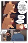  absurd_res bear blush canideo clothing comic dialogue embarrassed english_text hi_res male mammal nathan_(roseonapot) overweight overweight_male rodger_(roseonapot) roseonapot text 