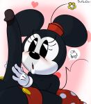  &lt;3 anthro big_breasts breasts clothing davidsanchan disney duo faceless_character faceless_male female genitals gloves handwear hi_res huge_breasts male mammal mickey_mouse minnie_mouse mouse murid murine open_mouth penis rodent simple_background 