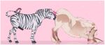  alex_the_zebra animal_genitalia animal_penis artist_name black_penis brown_body brown_fur duo equid equine equine_genitalia equine_penis erection female feral feral_on_feral fur genitals grey_stripes hooves horse huskii-s male male/female mammal mane markings oral penis pink_background pink_eyes red_tongue simple_background striped_back striped_legs striped_markings striped_neck striped_tail stripes tail tail_markings tail_tuft tan_body tan_fur tan_hooves tan_mane tan_tail tongue tongue_out tuft zebra 