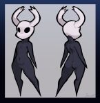  2022 absurd_res butt digital_media_(artwork) featureless_crotch full-length_portrait hi_res hollow_knight jarnqk multiple_poses navel portrait pose signature solo team_cherry 