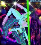  anthro bronie caliluminos dancing equid equine exhibitionism female g5 genitals hasbro horn horse invalid_tag mammal misty my_little_pony pole pole_dancing pony pussy solo unicorn 