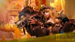  3d_(artwork) absurd_res blizzard_entertainment canid canine canis coel3d digital_media_(artwork) female gnome hi_res humanoid mammal sfw warcraft wolf 