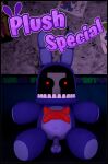  3d_(artwork) absurd_res animatronic balls belly bow_tie cover cover_art cover_page digital_media_(artwork) english_text five_nights_at_freddy&#039;s five_nights_at_freddy&#039;s_2 genitals hi_res lagomorph looking_at_viewer machine male mammal nsg_editor penis plushie robot scottgames solo solo_focus source_filmmaker text withered_bonnie_(fnaf) 