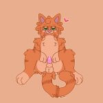  &lt;3 alleycat8706_(artist) anthro bedroom_eyes blush bodily_fluids cheek_tuft curled_tail domestic_cat dreamworks facial_tuft felid feline felis fluffy fluffy_tail fur fuzzy genital_fluids genitals green_eyes half-closed_eyes hands_on_legs hands_on_thighs hi_res licking licking_lips looking_at_viewer male mammal markings narrowed_eyes neck_tuft orange_body orange_fur penis precum puss_in_boots_(dreamworks) puss_in_boots_(film) puss_in_boots_the_last_wish seductive sitting sitting_on_ground solo spread_legs spreading striped_body striped_markings stripes tabby_cat tail tongue tongue_out tuft 