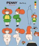  absurd_res areola big_breasts big_butt bottomwear breasts butt clothing female freckles freckles_on_breasts freckles_on_butt hair hi_res huge_breasts leprechaun nipples not_furry oofrowdy orange_hair short_stack skirt thick_thighs 