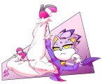  anthro blaze_the_cat breasts dashinthedark_(artist) domestic_cat felid feline felis female hi_res mammal pose sega solo sonic_the_hedgehog_(series) 