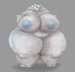  absurd_res anthro bear belly big_breasts big_butt breasts butt female folds freyja(ruby_panda) genitals hi_res mammal nipples overweight overweight_anthro overweight_female polar_bear polar_bear_dragon pussy ruby_panda_(artist) solo thick_thighs ursine wide_hips 