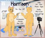  2019 anthro biped black_nose blue_ears blue_eyes blue_pawpads blue_tail camera canid canine cheek_tuft chest_tuft color_swatch crotch_tuft dipstick_ears dipstick_tail eyewear facial_tuft fleurfurr fox fur gender_symbol glasses hair inner_ear_fluff male male_symbol mammal markings model_sheet monotone_hair multicolored_body multicolored_ears multicolored_fur multiple_poses open_mouth orange_body orange_ears orange_fur orange_hair orange_tail painting pawpads pose stated_homosexuality stated_sexuality symbol tail tail_markings teeth tongue tuft two_tone_body two_tone_ears two_tone_fur two_tone_tail yellow_body yellow_fur 