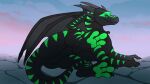  3_toes animated dragon feet feral foot_focus kete male noxy_(dragon) scalie teasing toes western_dragon 