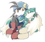  anthro arm_around_partner bandai_namco blush clothing cuddling curled_up duo embrace floppy_ears fluffy footwear hug invalid_tag king_of_sorrow klonoa klonoa_(series) love male male/male namuklo shoes sleeping zippers 