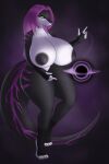  anthro big_breasts black_hole breasts female hi_res huge_breasts macro nipples nude r-rova reptile scalie snake solo space thick_thighs wide_hips 