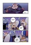  anthro bullying comic earl_(t0l0k) eulipotyphlan group hi_res izzy_(t0l0k) male mammal rhinoceros sengi shrew t0l0k 