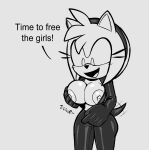  accessory amy_rose anthro big_breasts bodysuit breasts clothing dialogue eulipotyphlan female hair_accessory hairband hedgehog hi_res lettuce_(artist) mammal nipples rubber rubber_clothing rubber_suit sega skinsuit solo sonic_the_hedgehog_(series) tight_clothing unzipped_bodysuit 
