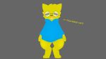  absurd_res anthro clothed clothing digital_media_(artwork) digitigrade english_text eyewear fluffy fur glasses hi_res hoodie jolt_(joltrex) male simple_background solo sparkothefailure standing text topwear yellow_body yellow_fur 