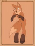  absurd_res anthro canid canine fox hi_res male male/male mammal n/a solo 