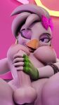  anthro avian bird chica_(fnaf) chicken female five_nights_at_freddy&#039;s five_nights_at_freddy&#039;s:_security_breach galliform gallus_(genus) glamrock_chica_(fnaf) handjob hi_res intersex looking_at_viewer one_eye_closed penile phasianid scottgames sex solo steel_wool_studios stroking stroking_penis tongue tongue_out vixenwrap wink 