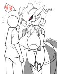  &lt;3 2023 absurd_res breasts clothed clothing duo female fingers future_pokemon generation_9_pokemon head_pat hi_res human iron_valiant male mammal nintendo not_furry paradox_pokemon pokemon pokemon_(species) zzvinniezz 