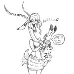  afterimage antelope anthro anthro_pred anthro_prey big_butt bodily_fluids bottomwear bovid breasts butt cleavage clothed clothing coin_belt digital_drawing_(artwork) digital_media_(artwork) disney dripping duo female female/female female_pred female_prey gaping_mouth gazelle gazelle_(zootopia) hi_res holding_character imminent_vore judy_hopps killboo lagomorph larger_anthro larger_female larger_pred leporid long_neck mammal midriff navel open_mouth pants pattern_clothing pattern_shirt pattern_topwear plaid plaid_clothing plaid_shirt plaid_topwear rabbit saliva saliva_drip scared shirt size_difference skirt smaller_anthro smaller_female smaller_prey tail tail_motion tailwag tight_bottomwear tight_clothing tight_pants topwear uvula vore zootopia 