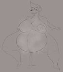 bodily_fluids hi_res mechaclank musk pregnant sketch solo sparky_(disambiguation) sweat 