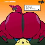  animated anthro anthro_on_feral bestiality big_butt big_penis butt duo feral foreskin generation_4_pokemon generation_5_pokemon genitals hi_res hot_dogging huge_butt jacky-arts lucario male male/male muscular muscular_male nintendo penis pokemon pokemon_(species) scolipede sex size_difference small_dom_big_sub thick_thighs twerking 