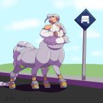  absurd_res centaur digestion dirtymac equid equid_taur female hi_res humanoid_taur mammal mammal_taur overweight taur vore 