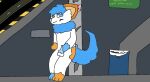  anthro arctic(character) arcticdafox balls canid canine erection fox genitals male mammal nude penis rapid_transit smile smiling_at_viewer smirk smirking_at_viewer solo 