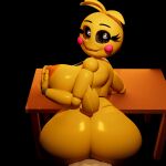  &lt;3 &lt;3_eyes 1:1 3d_(artwork) animated animatronic anthro arnold_(software) avian bird butt digital_media_(artwork) female first_person_view five_nights_at_freddy&#039;s five_nights_at_freddy&#039;s_2 hi_res human hypermega looking_at_viewer looking_back loop lovetaste_chica machine male male/female mammal maya_(software) robot scottgames short_playtime solo solo_focus toy_chica_(fnaf) yellow_body 