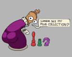  animate_inanimate big_eyes butt chess chess_piece clothing dildo disembodied_hand glitch_productions hi_res kinger_(the_amazing_digital_circus) male robe scary_lemon sex_toy simple_background solo speech_bubble the_amazing_digital_circus 