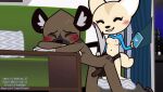  aggressive_retsuko anal anal_penetration animated anthro canaryprimary doggystyle duo female fenneko from_behind_position haida male male/female male_penetrated object_in_ass pegging penetration sanrio sex sex_toy sex_toy_in_ass sex_toy_insertion sex_toy_penetration toying_partner 