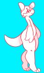  2015 ambiguous_gender anthro big_hands claws dinosaur dogfluid hair hybrid lagomorph leporid mammal paws rabbit reptile scalie smile solo tail thick_thighs wide_hips 