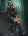  animate_inanimate big_titty_goth_gf boots clothing footwear goth inanimate_transformation objectification shoe_tf shoes transformation 